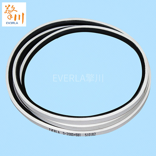 <b>黑色橡胶三角传动带加白胶</b>