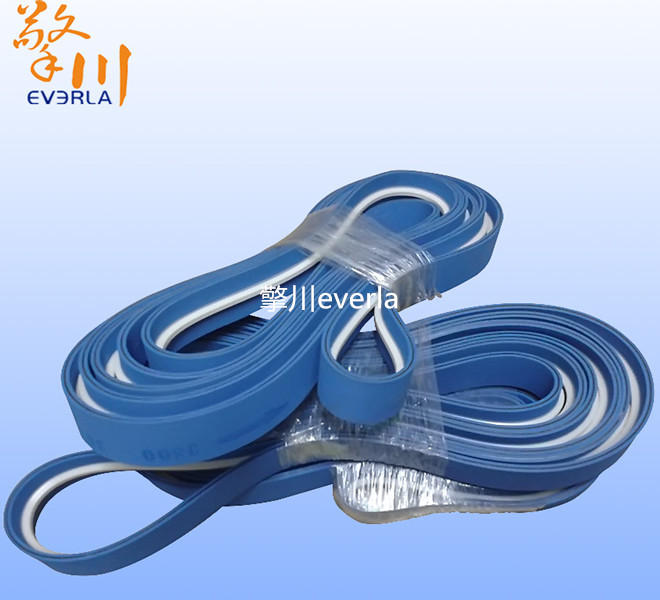 <b>上瓶机皮带_蓝色橡胶片基带</b>
