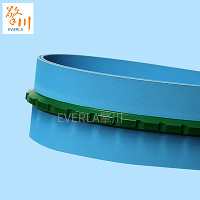 双面天蓝色橡胶片基