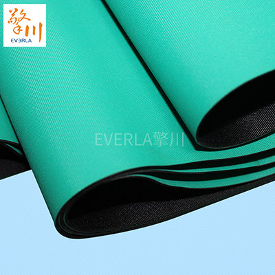 绿黑平皮带橡胶传动带弹性平皮带细节图4