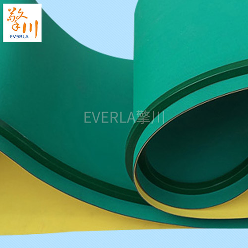浅绿色PU发泡胶片基带